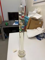 Galileo Glas-Thermometer von Riege / Schweiz 64cm