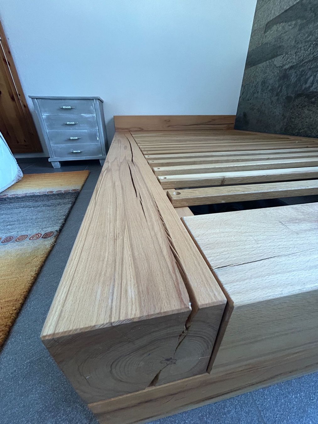 Betten: Bett aus massiv Holz – Gebraucht aus Kirchberg von Superdeal1 1