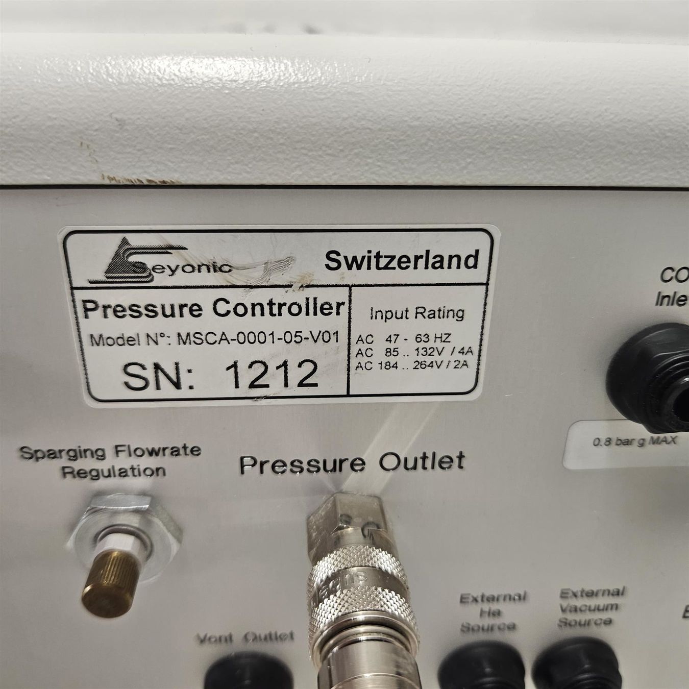 Sistema di controllo: Seyonic Pressure Controller – Usato da Niederdorf venduto da LeptonAG_Labor 4