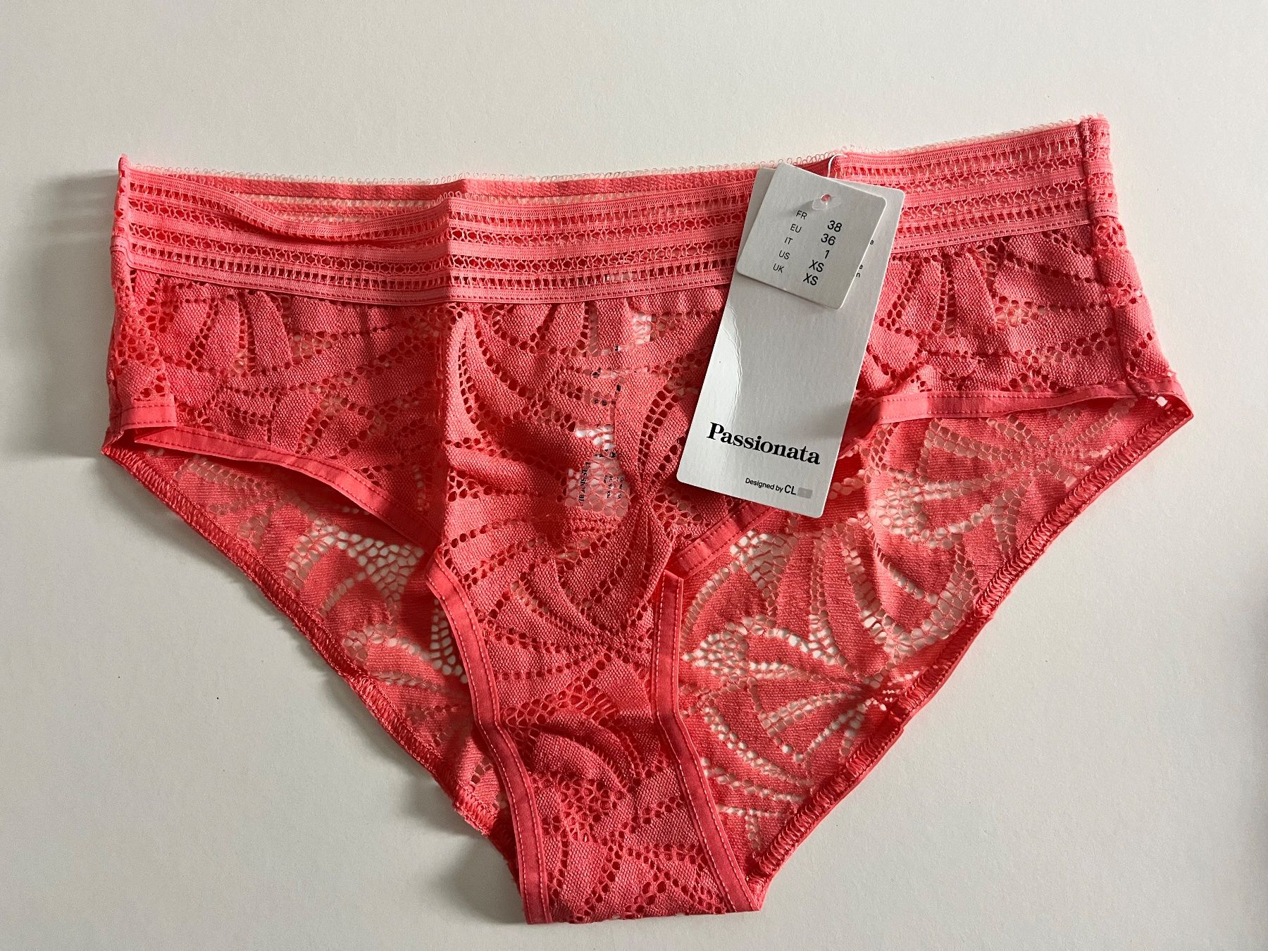 Passionata Altra biancheria intima: Spitzenslip PASSIONATA, Grösse 36, Orange  1 Stück – Nuovo e nell'imballaggio originale da Rudolfstetten venduto da gst_g7xl