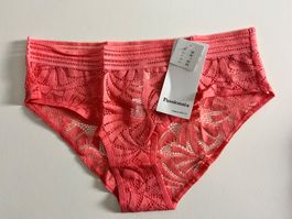 Spitzenslip PASSIONATA, Grösse 36, Orange  1 Stück
