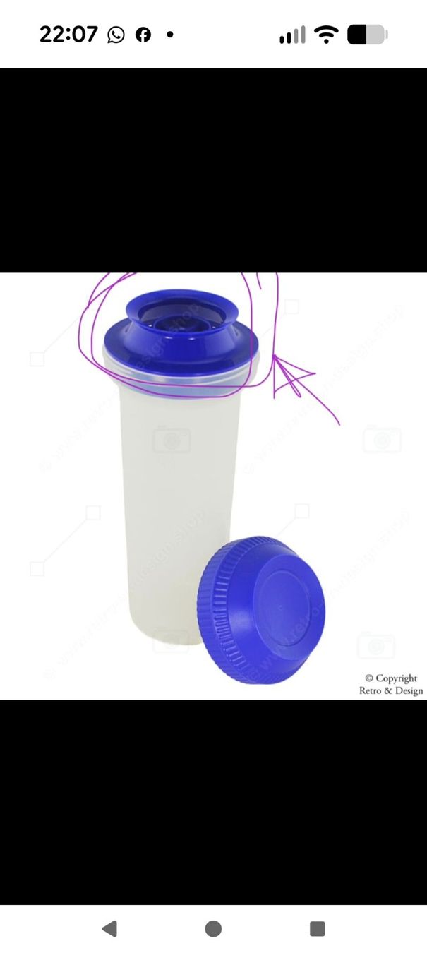 Tupperware Autres vaisselles & verres: shacker tupperware 750ml – D'occasion à Lignières par Sulyvan 1