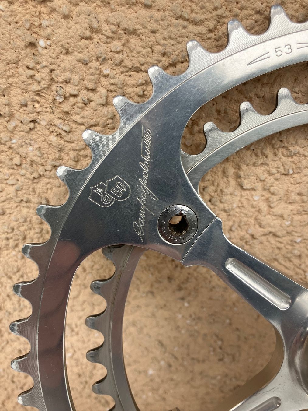 Campagnolo Pezzi di ricambio: Campagnolo 50th Anniversary Kurbeln – Usato da Trimbach venduto da cendira 1