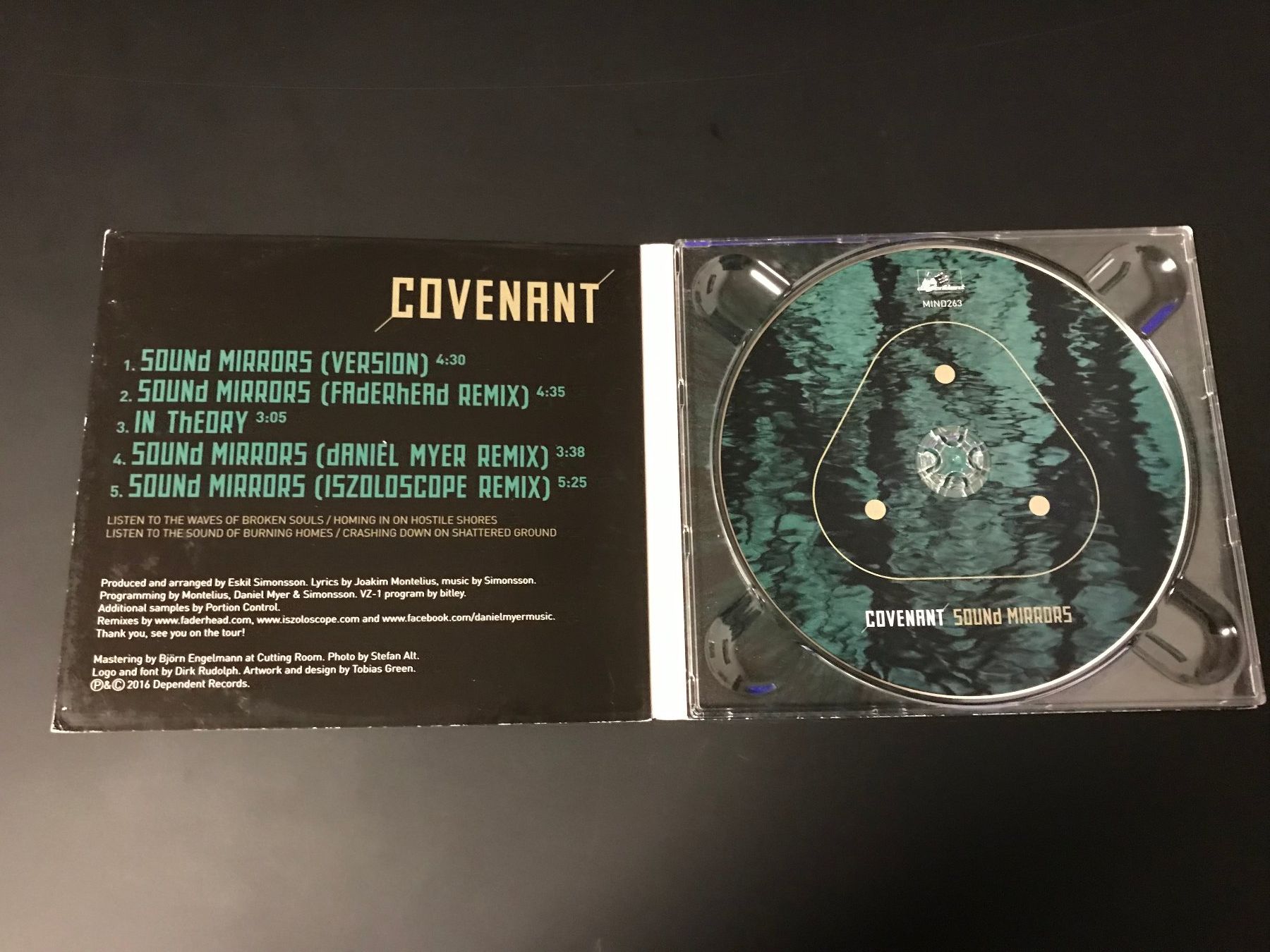 CD: Covenant - Sound Mirrors - Gothic – Usato da Freudwil venduto da Feenland2010 1