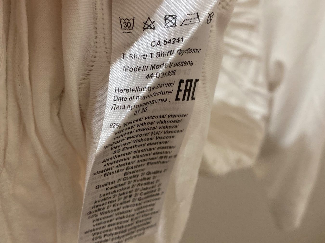 Rabe T-shirt: Rabe T-Shirt weiss Gr. 44 – Usato da Pratteln venduto da a23_j2gs 9