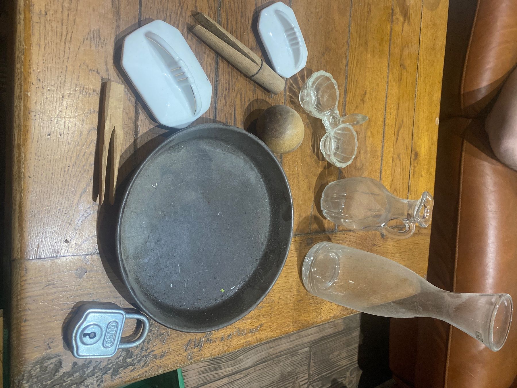 Kerzenständer: Lot divers anciens flohmarkt – Gebraucht aus Lajoux JU von Briard0 1