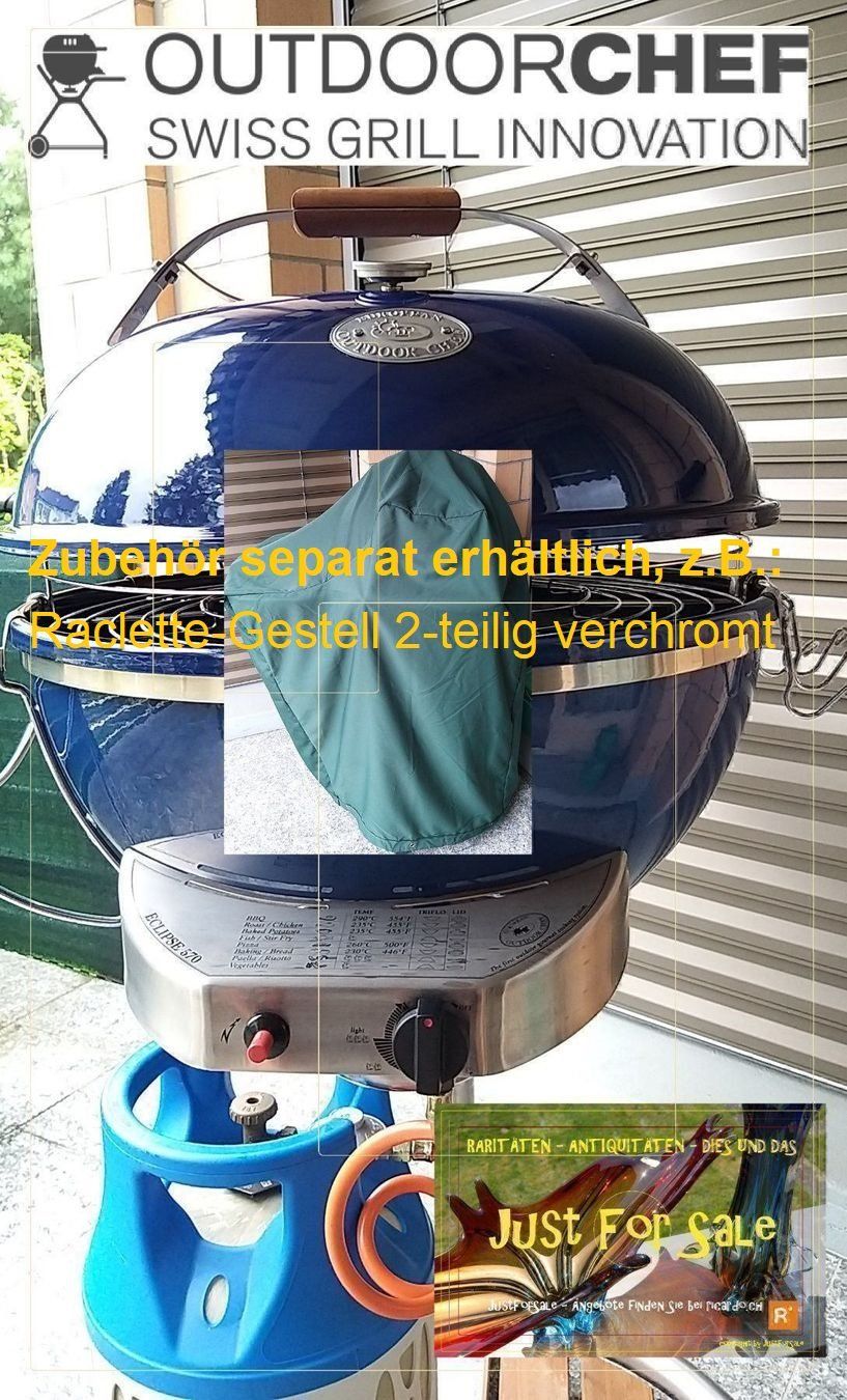 Outdoorchef Griglie: OUTDOORCHEF - Eclipse Monaco 570 - Edelstahl, Massivholz, .. – Nuovo (secondo la descrizione) da Rotkreuz venduto da JustForSale 1