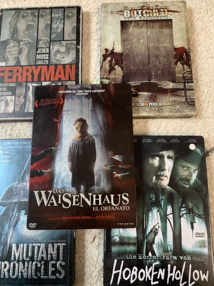 Tutti i DVDs: 7x DVD Steelbook Editonen / Horror – Usato da Winterthur venduto da Weicol 2