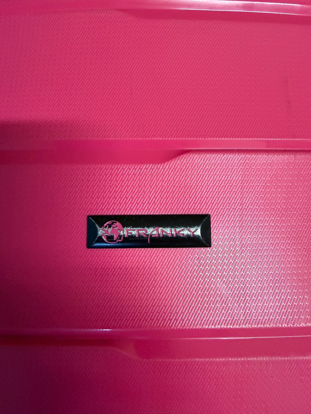 Valigie: Franky Pink Trolley Koffer mit 4 Rollen – Usato da Egg b. Zürich venduto da Burrito1 3