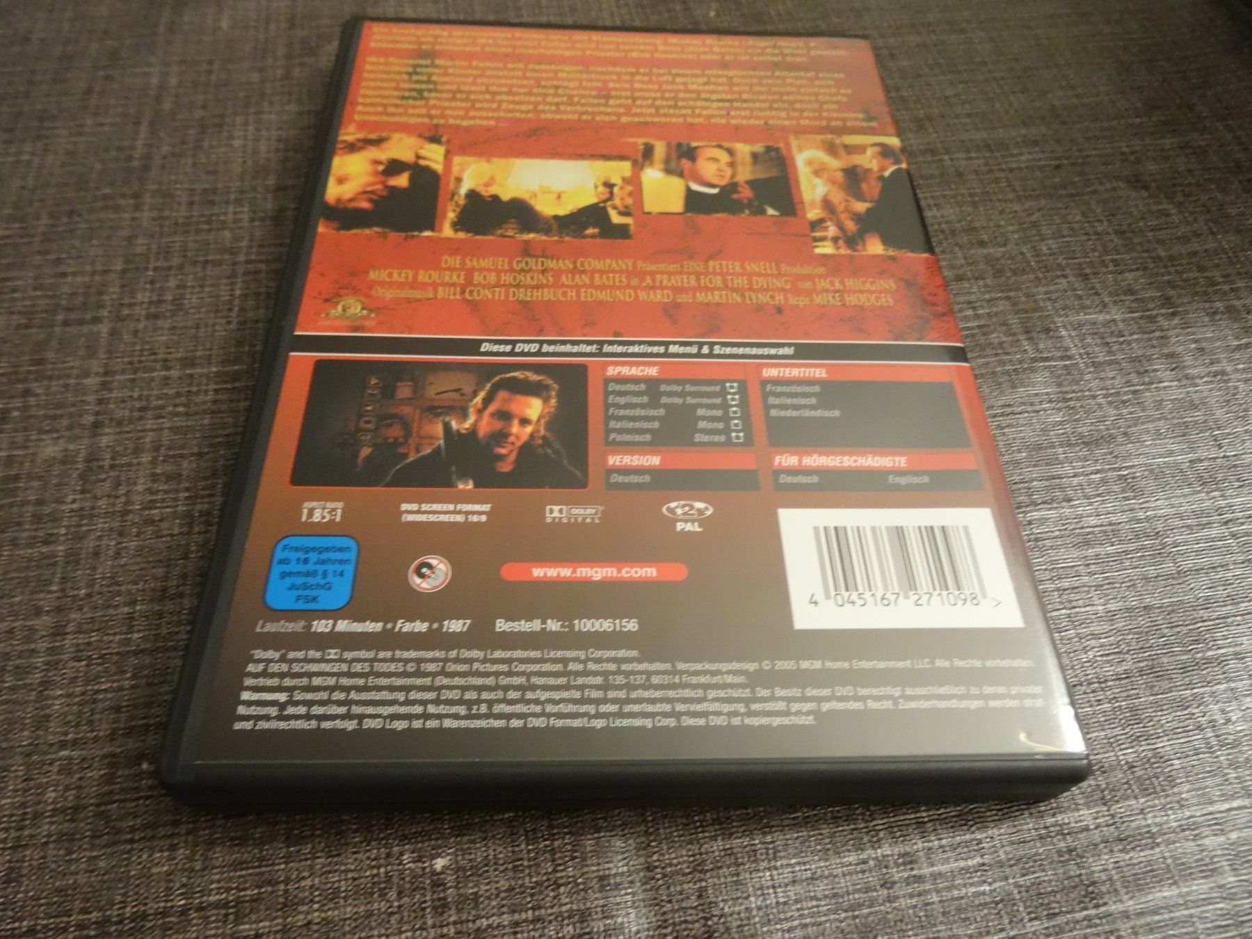 Alle DVDs: DVD Auf den Schwingen des Todes – Gebraucht aus Olten von Disc-Verkauf 2