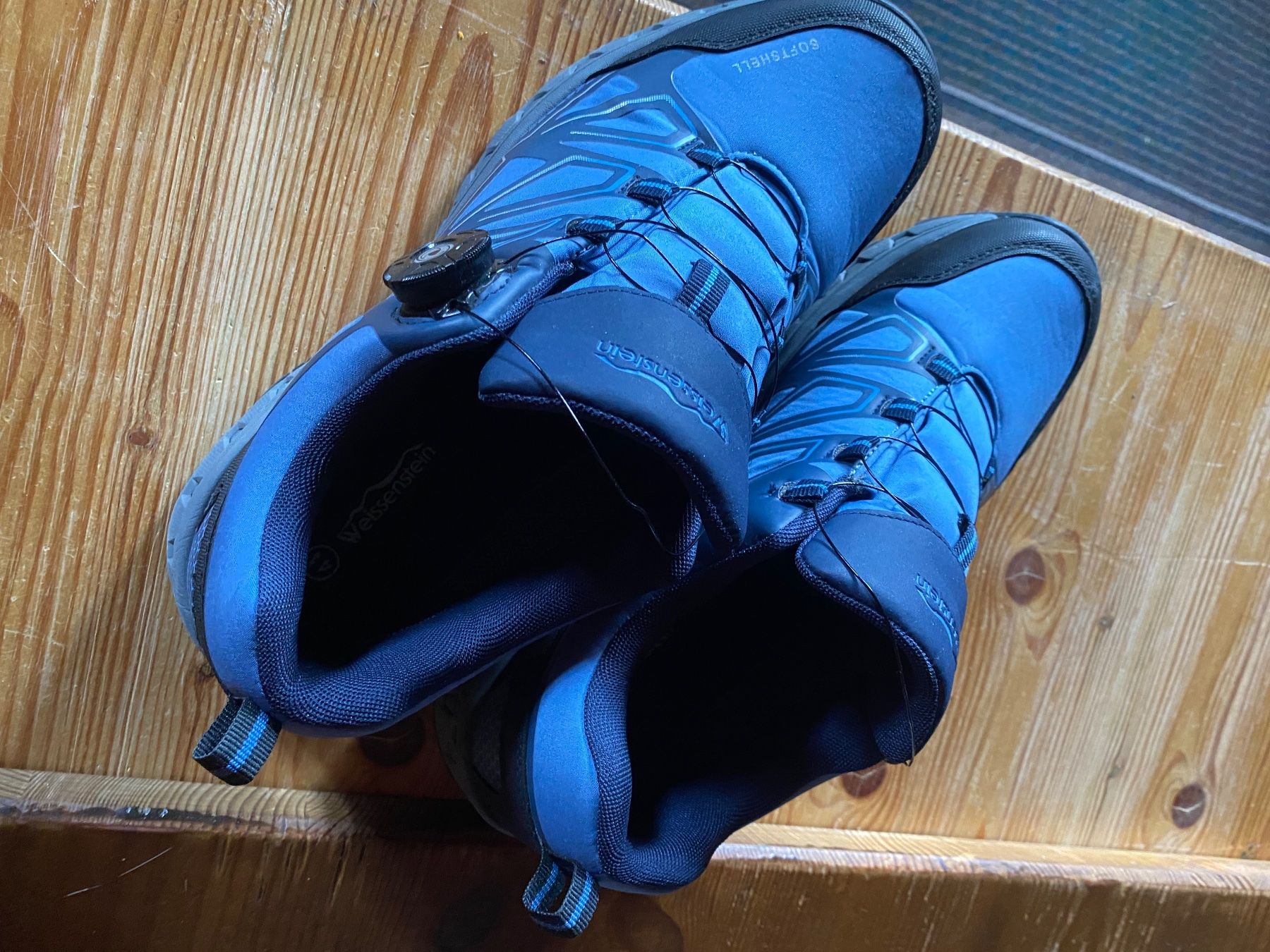 Herrenschuhe: Weissenstein Softshell Schuhe blau Grösse 44 – Gebraucht aus Präz von Eroberto 2
