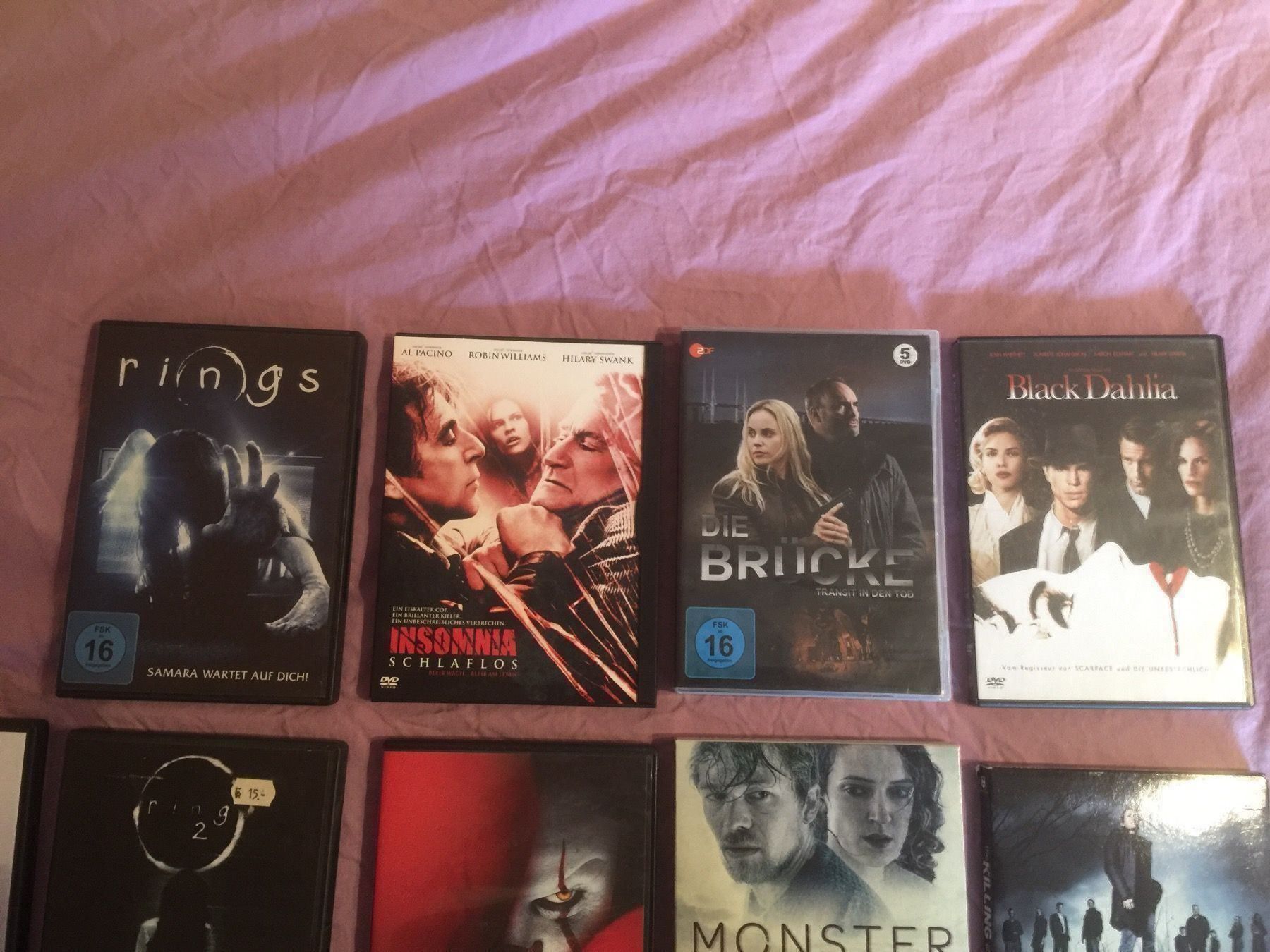 Tutti i DVDs: 9 Stück diverse DVDs- Horror und Thriller – Usato da Bolligen venduto da Astrophysiker06