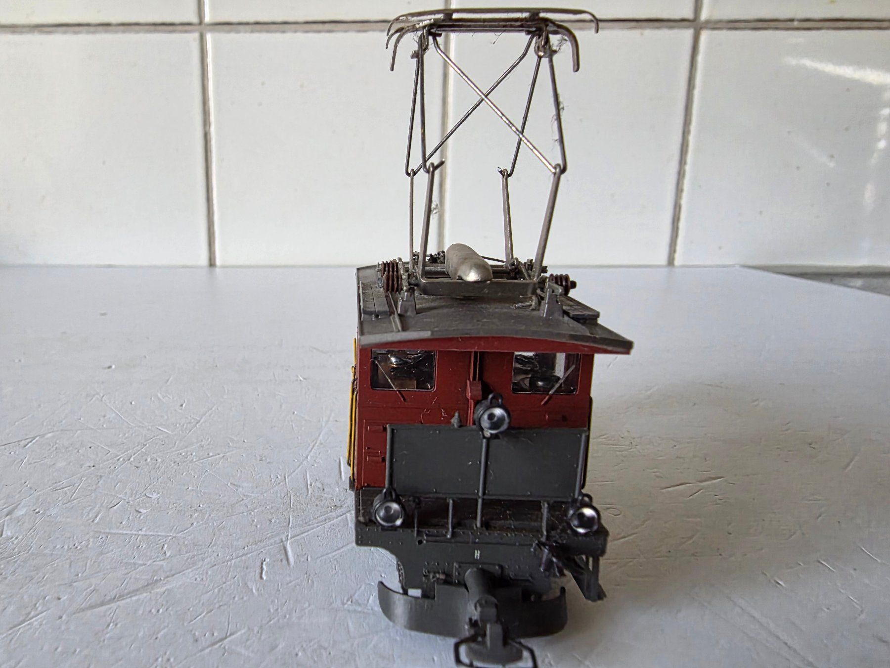 Bemo Modellini di ferrovie: E-Lok RhB Te 2/2, Lok-Nr. 73 – Usato da Seuzach venduto da Loeckeli01 2