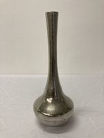 Vase, Silberfarben, H 45cm, Zeitloses Design!