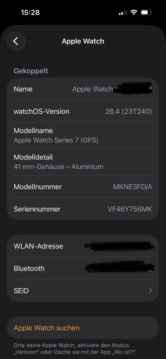 Apple Smartwatch: Apple Watch Series 7 (GPS) – Usato da Muhen venduto da Claudi1985 2