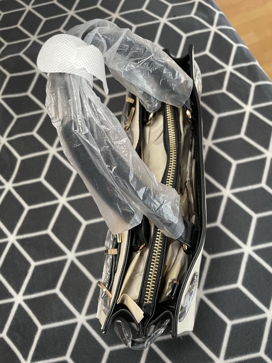 Aldo Taschen für Damen: Handtasche ALDO  - creme-schwarz – Neu und originalverpackt aus Rheineck von cha_p9qy 2