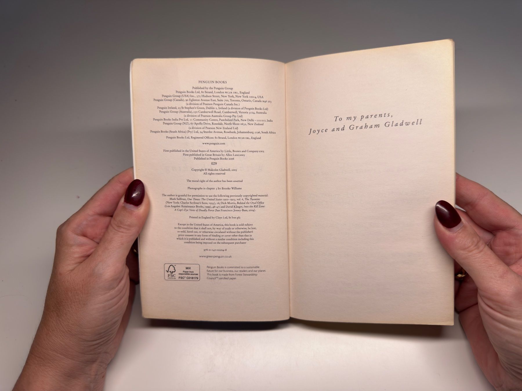 Libri: NOVEL: Malcom Gladwell, Blink – Usato da Grosswangen venduto da English_books 2