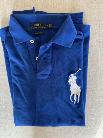 Polo Ralph Lauren Poloshirt, Blau, Grösse M, Top Zustand