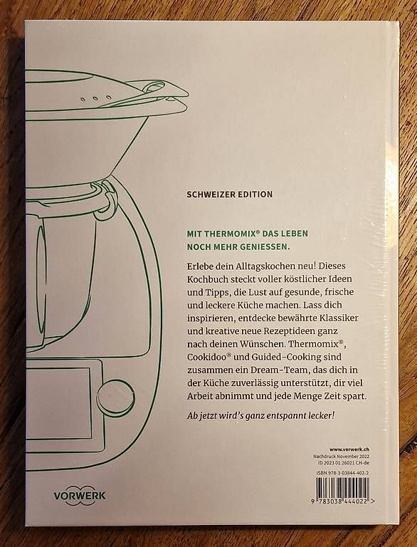Libri: Thermomixbuch Eifach.Sälber.Gmacht. – Nuovo e nell'imballaggio originale da Bern venduto da Ssra