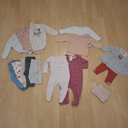 Babykleiderpaket Mädchen, Grösse 62
