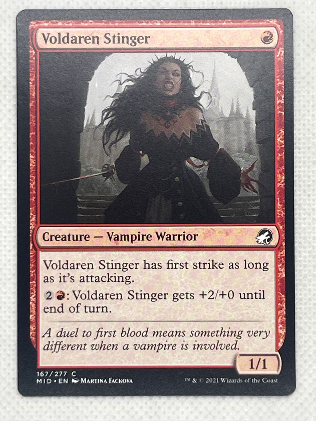 Magic The Gathering Carte collezionabili: Magic the Gathering Voldaren Stinger – Usato da Hinterkappelen venduto da Kim1992