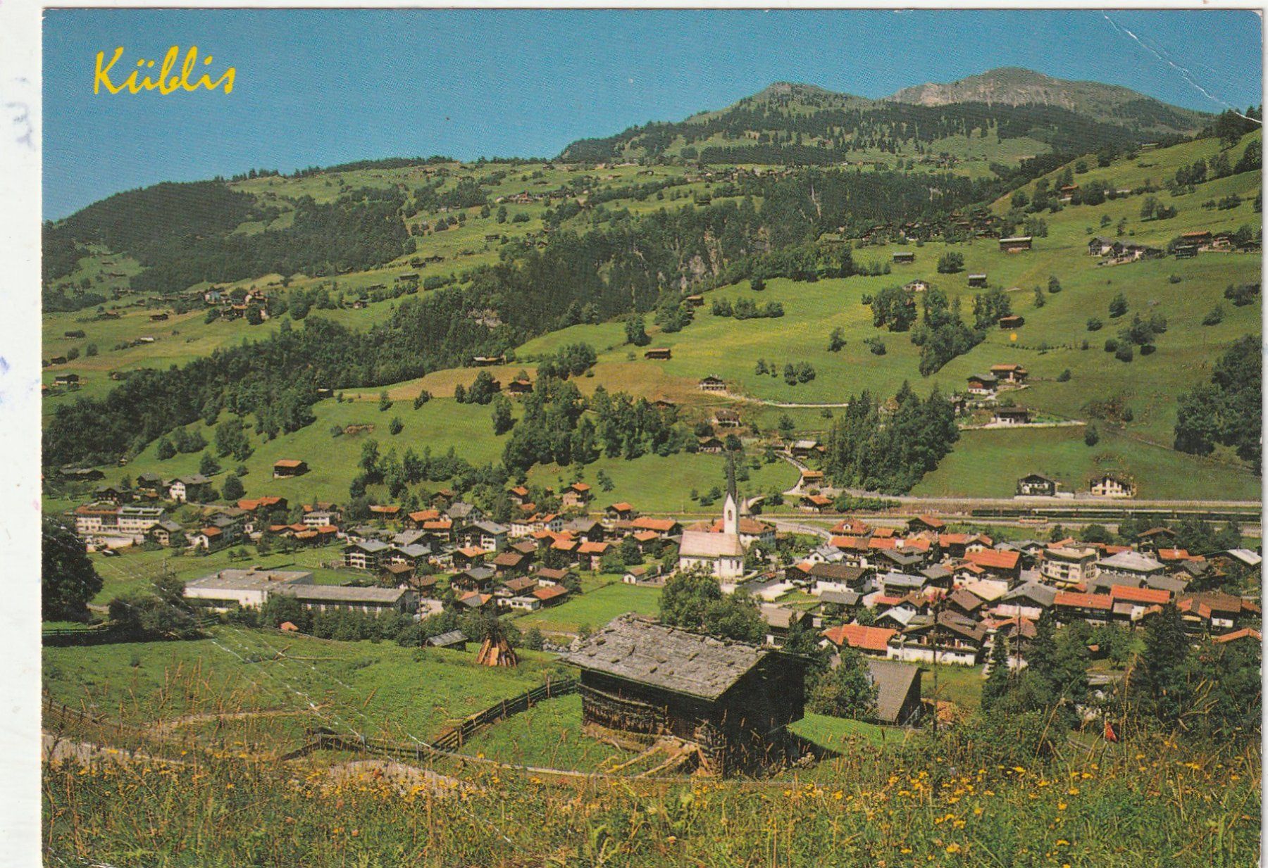 Cartes postales: Küblis im Prättigau – D'occasion à Lumbrein par made02