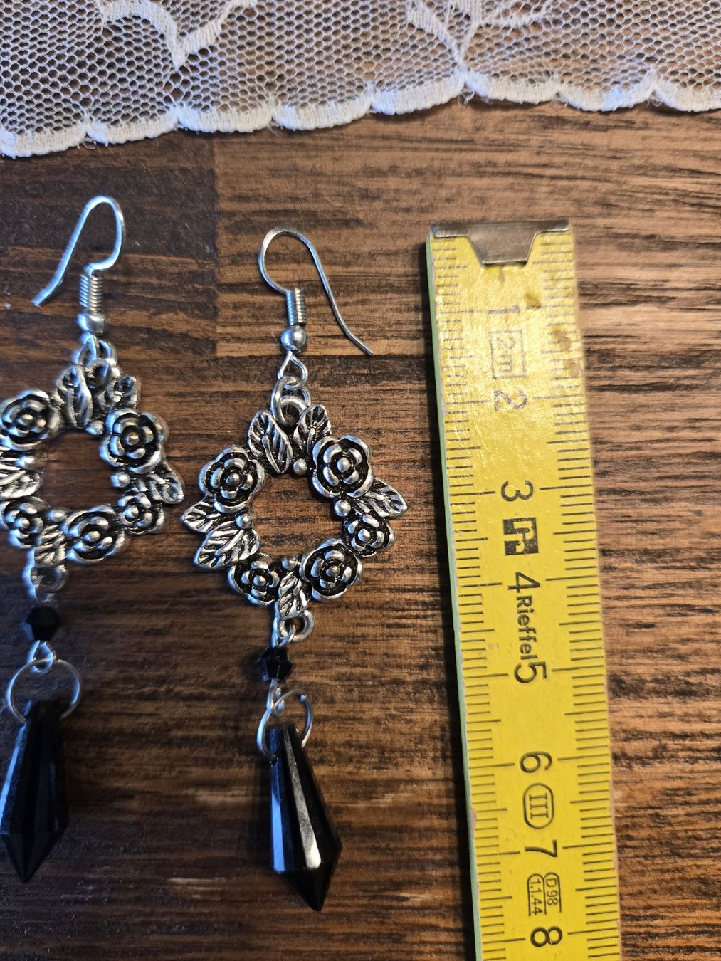 Boucles d'oreille: Gothic Ohrringe mit Rosen – D'occasion à Dübendorf par Timulka 1