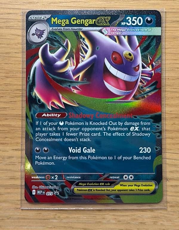 Sammelbilder & Trading cards: Mega Gengar ex 073 | MEP (Mega Evolution Promo) Holo Rare – Gebraucht aus Dübendorf von CollectiQz