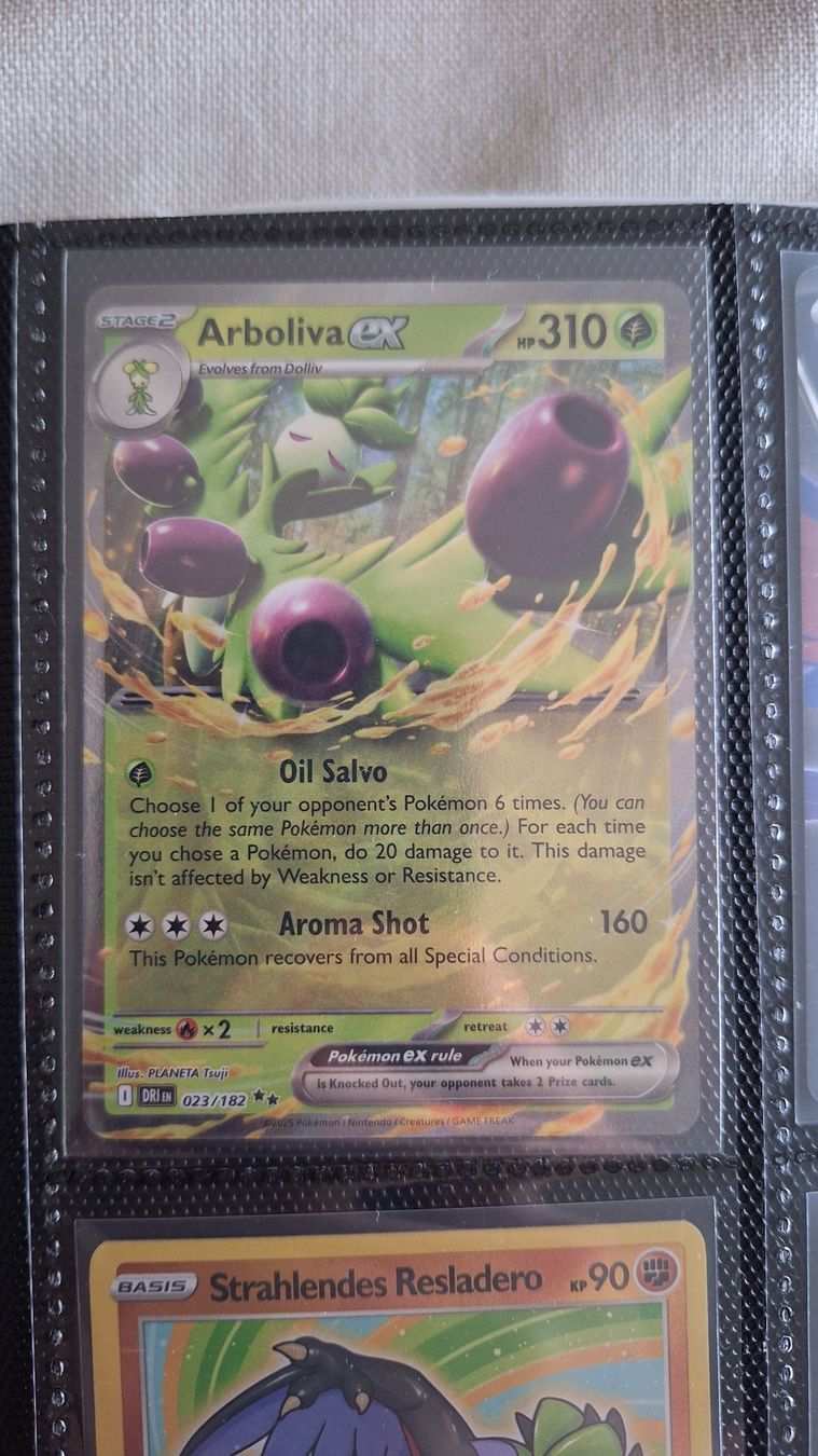 Pokémon Carte collezionabili: Arboliva ex - Destined Rivals – Usato da Altstätten SG venduto da GGsGameshop