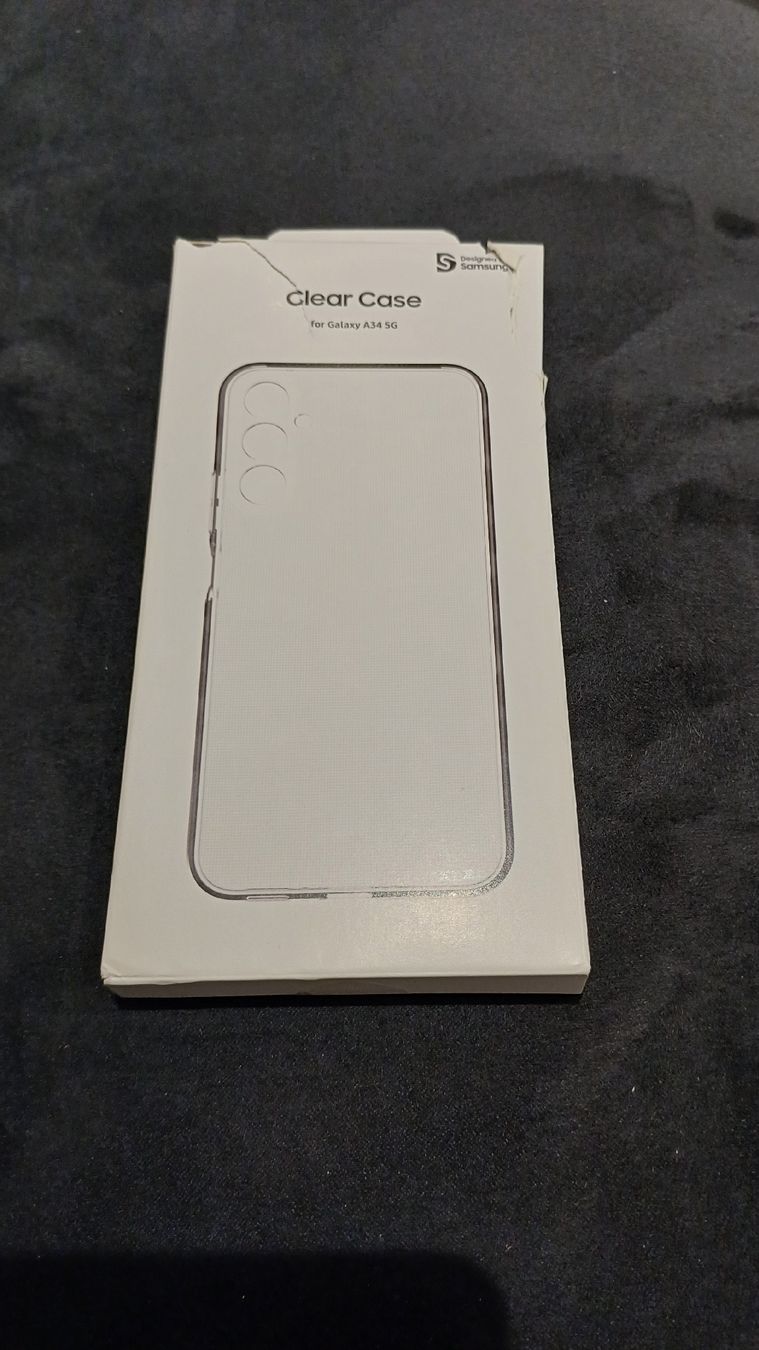 Samsung Cover & Protezioni schermo: Samsung Galaxy A34 5G Hardcase Hülle Clear  -GRATIS VERSAND- – Nuovo e nell'imballaggio originale da Arth venduto da buepet73 3