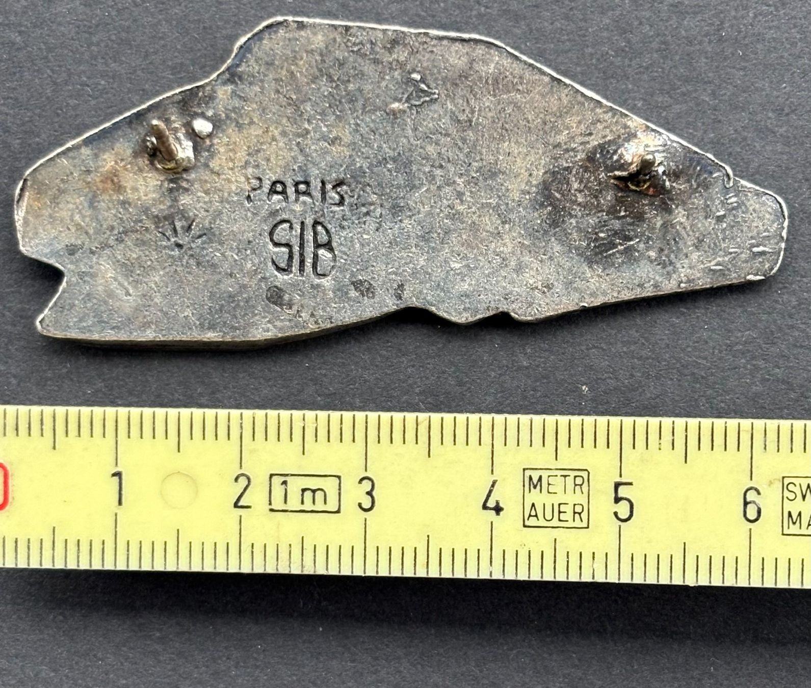 Plaketten & Abzeichen: PIN TGV 6CM LANG – Gebraucht aus Ostermundigen von Wyatt-Earp 2