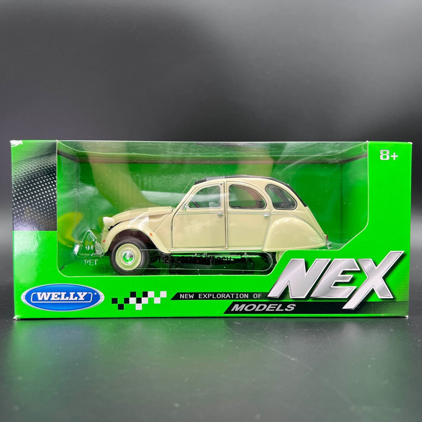 Citroën Modellautos: Citroen 2CV 1:24 neu OVP – Neu und originalverpackt aus Häusernmoos von adlerfedern 4