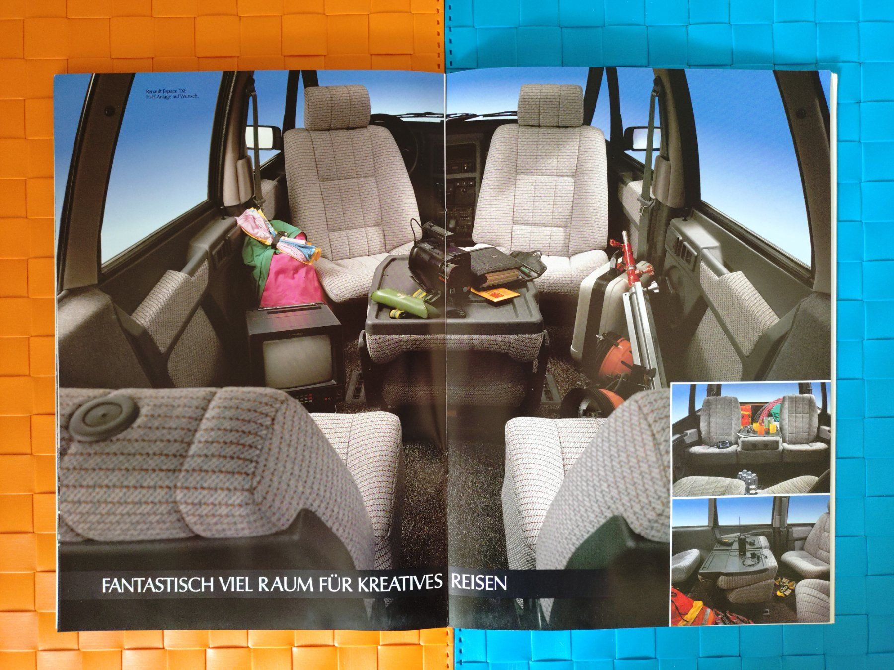 Riviste & Magazine: RENAULT ESPACE 1990 - Prospekt / Katalog – Usato da Viganello venduto da CARLiteratur 4
