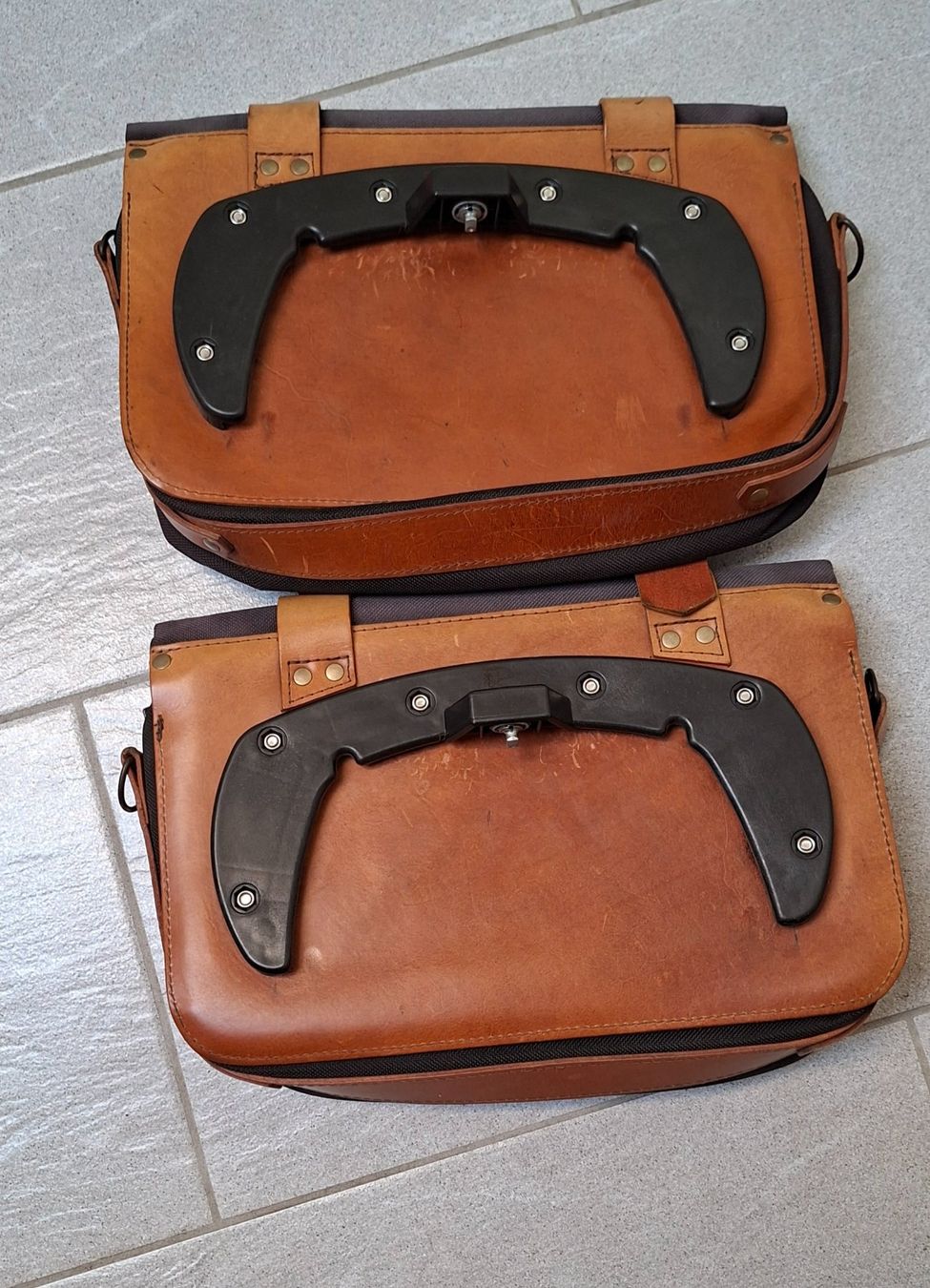 Hepco & Becker Sacs: Seitentaschen Motorrad Leder/ Polyester Hepco& Becker – D'occasion à Möhlin par teddybaer8 2