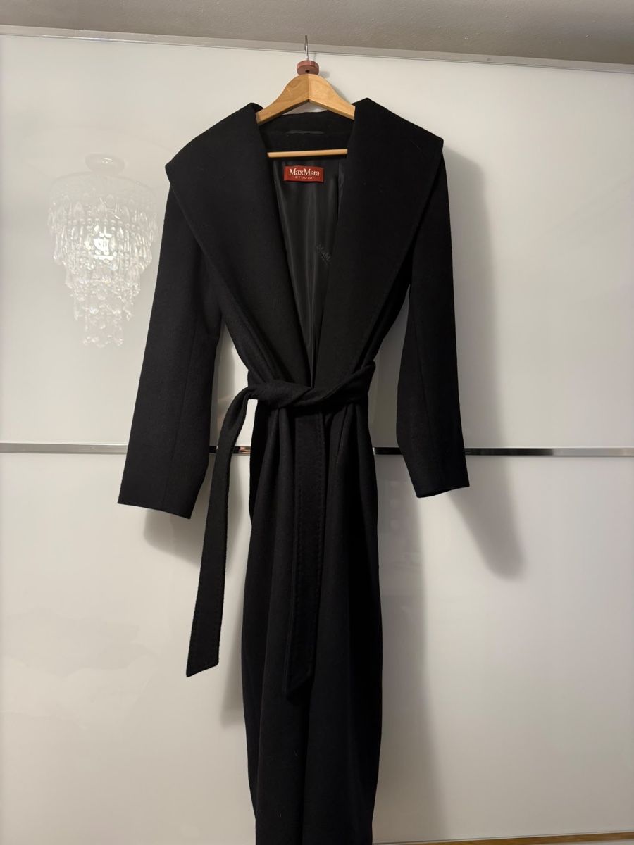 Max Mara Cappotti: Max Mara Mantel schwarz – Nuovo (secondo la descrizione) da Herisau venduto da ogkosta 1