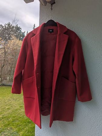 Jacke - Kurzmantel von Yes or No / rot / Grösse L
