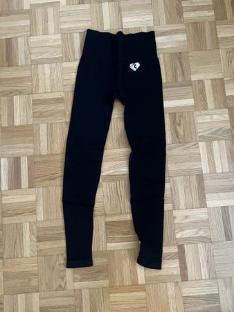Women's Best Power Leggings Schwarz, Grösse S, Neu!