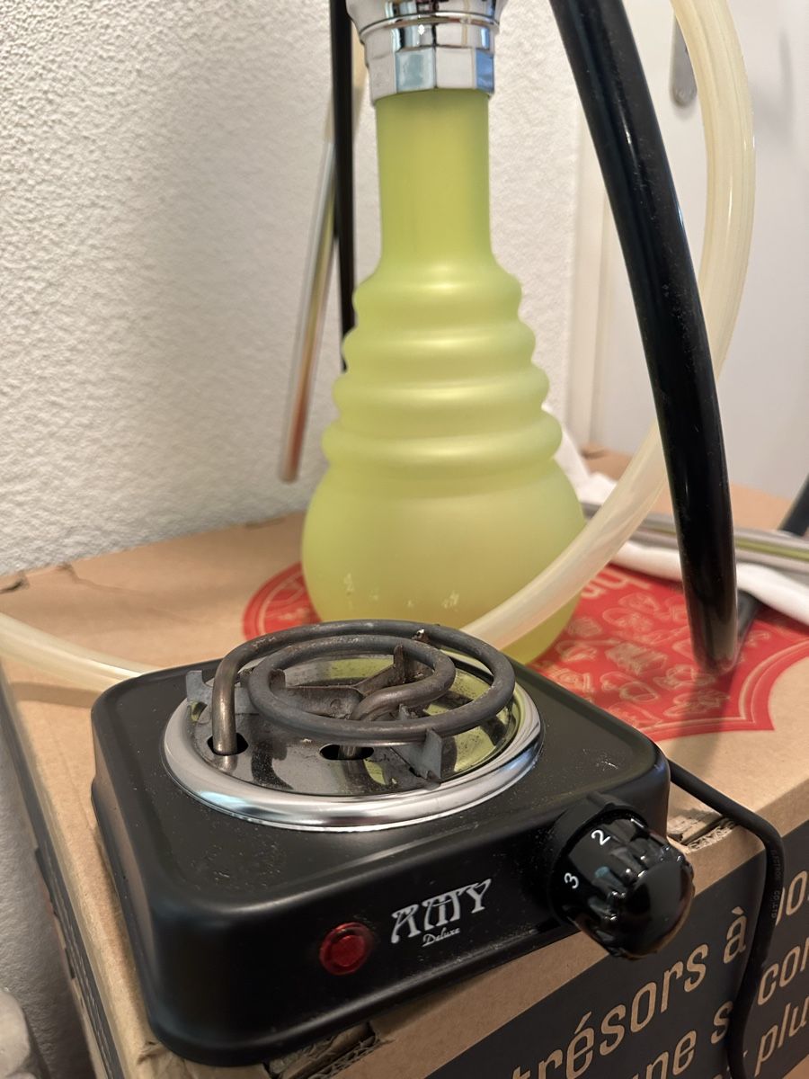 Narghilé: El Keyif Shisha in grün – Usato da Hinteregg venduto da Loris.Breyer 4