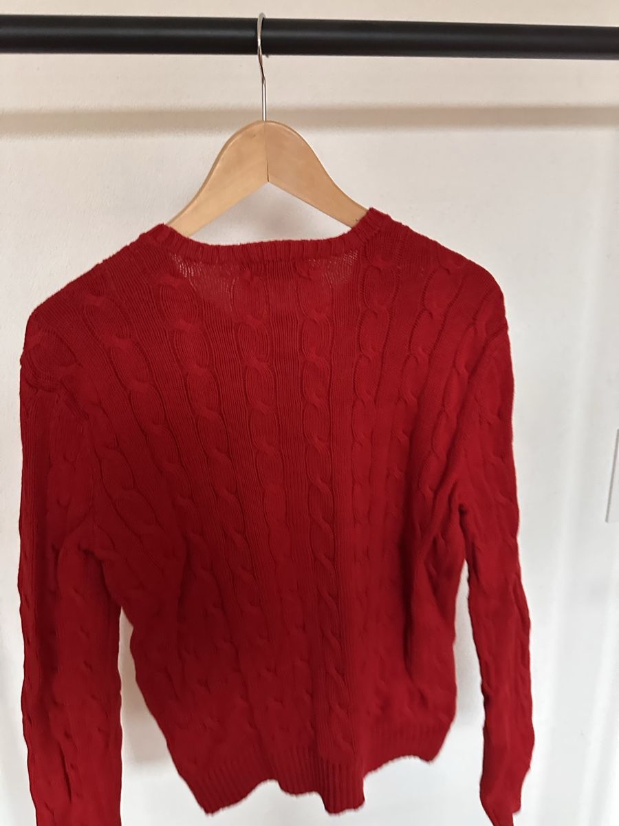 Polo Ralph Lauren Maglioni & Felpe: Roter Polo Ralph Lauren Strickpullover, Grösse S, Top! – Usato da Chur venduto da lululemooon 2