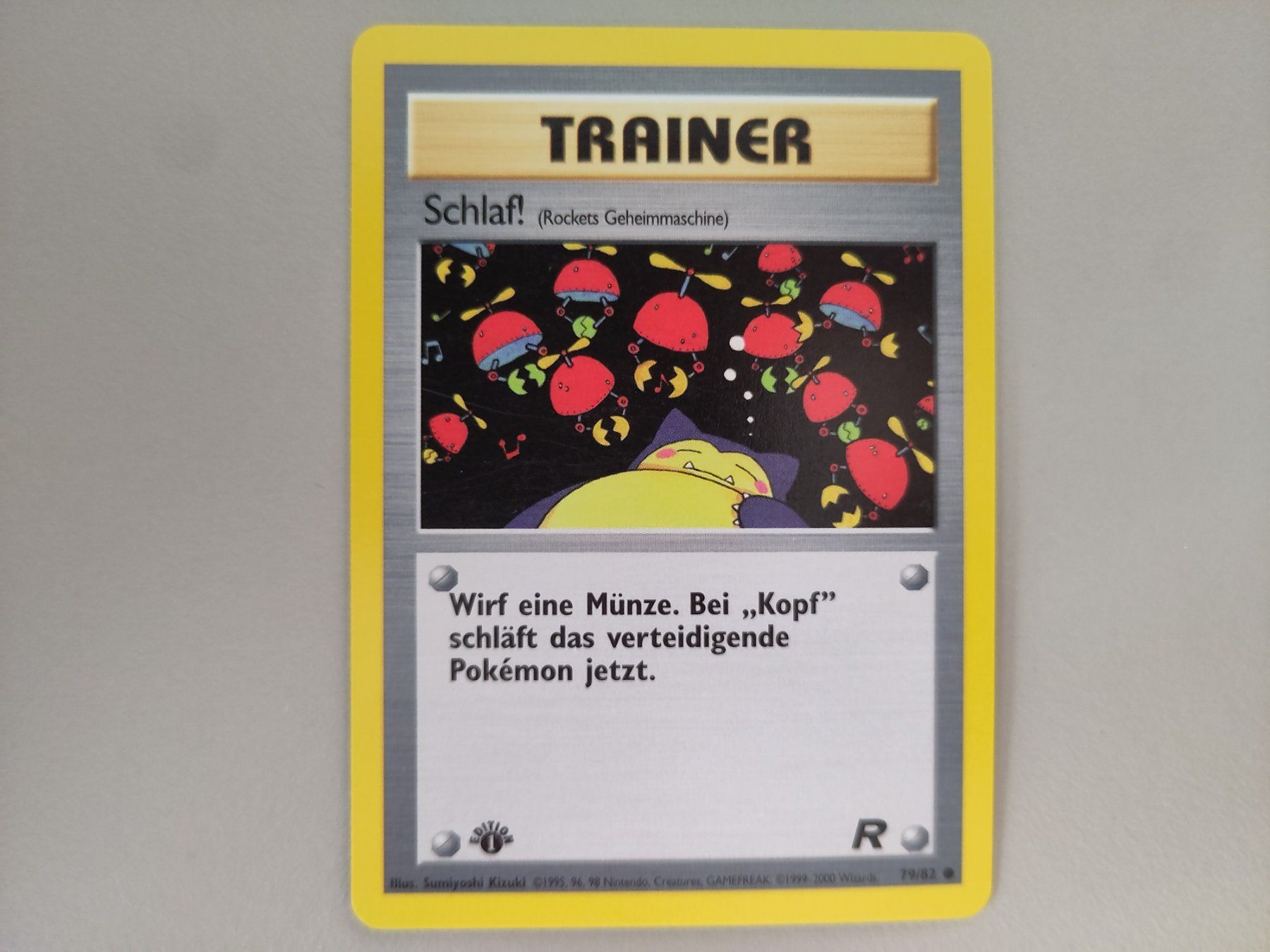 Pokémon Carte collezionabili: 1. Edition Team Rocket Schlaf! 79/82 - DE – Usato da Bern venduto da gil_rkx8