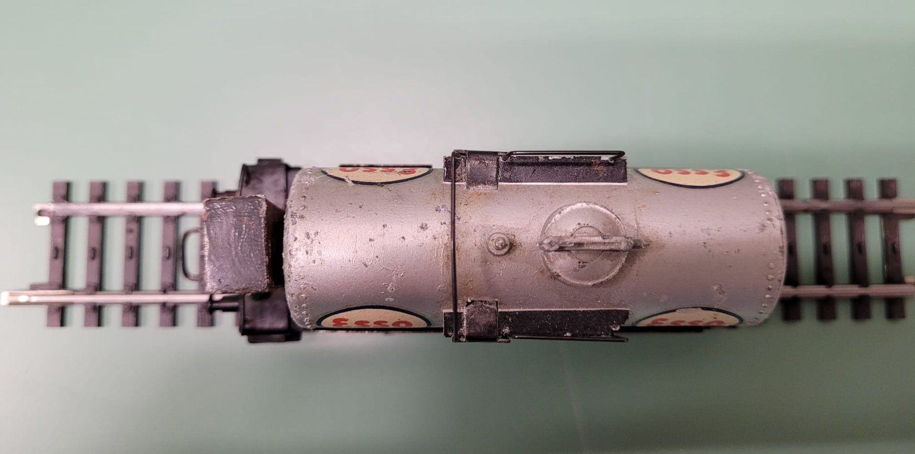 Märklin Modellini di ferrovie: Märklin 314 E Kesselwagen Esso 314E, H0 – Usato da Perlen venduto da AhvidEvG 1