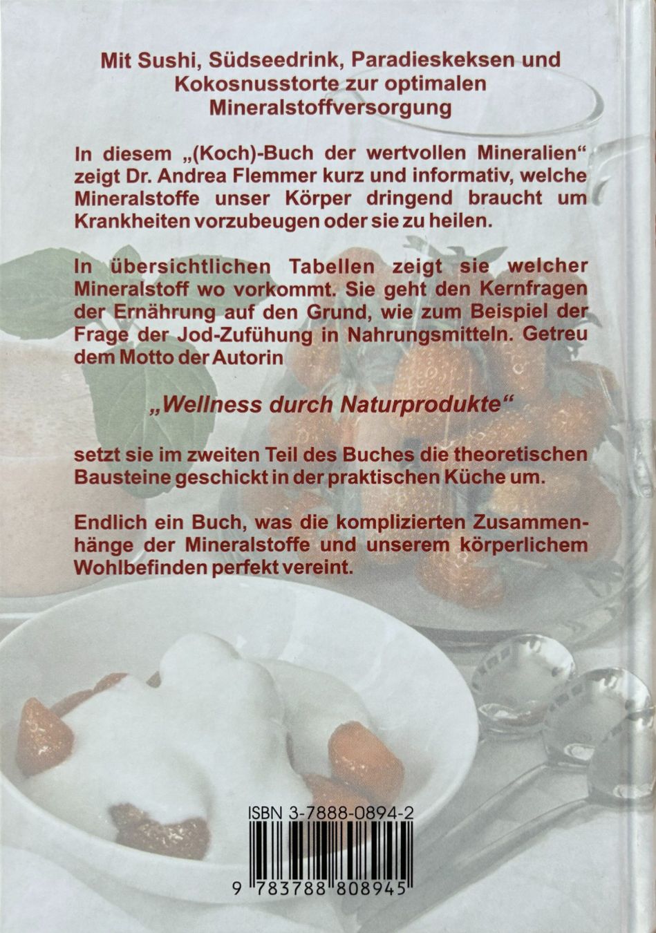 Bücher: Das Mineralstoff-Kochbuch – Neu (gemäss Beschreibung) aus Sarnen von Livres 1