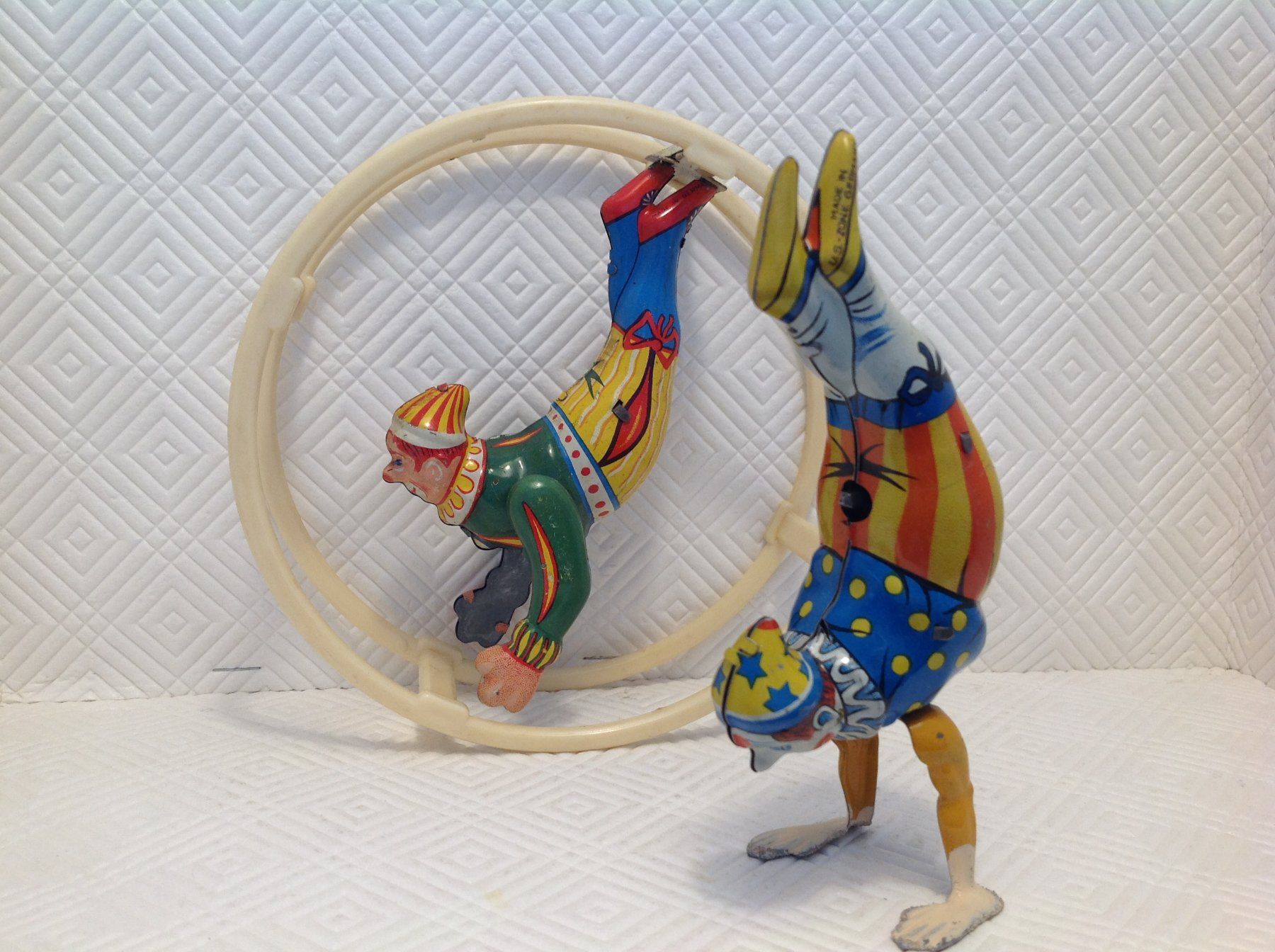 Spielzeuge: Fa. Köhler Germany , 2 Zirkus-Clown – Gebraucht aus Seuzach von Jage 5