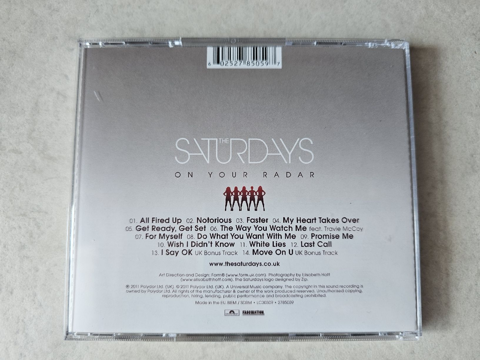 CD: The Satursays  -  On Your Radar – Usato da Schneisingen venduto da backstore24 1