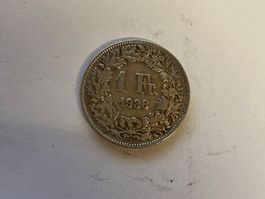 1 Franc Suisse 1936 Bel état