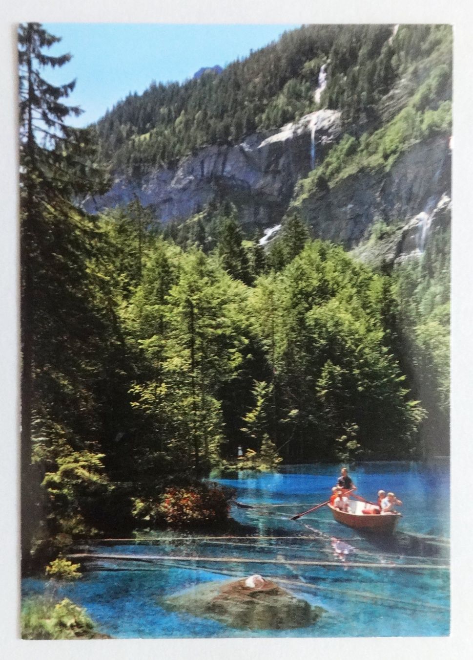 Ansichtskarten: Blausee, B.O., Lac Bleu – Defekt aus Fétigny von Billy2miny