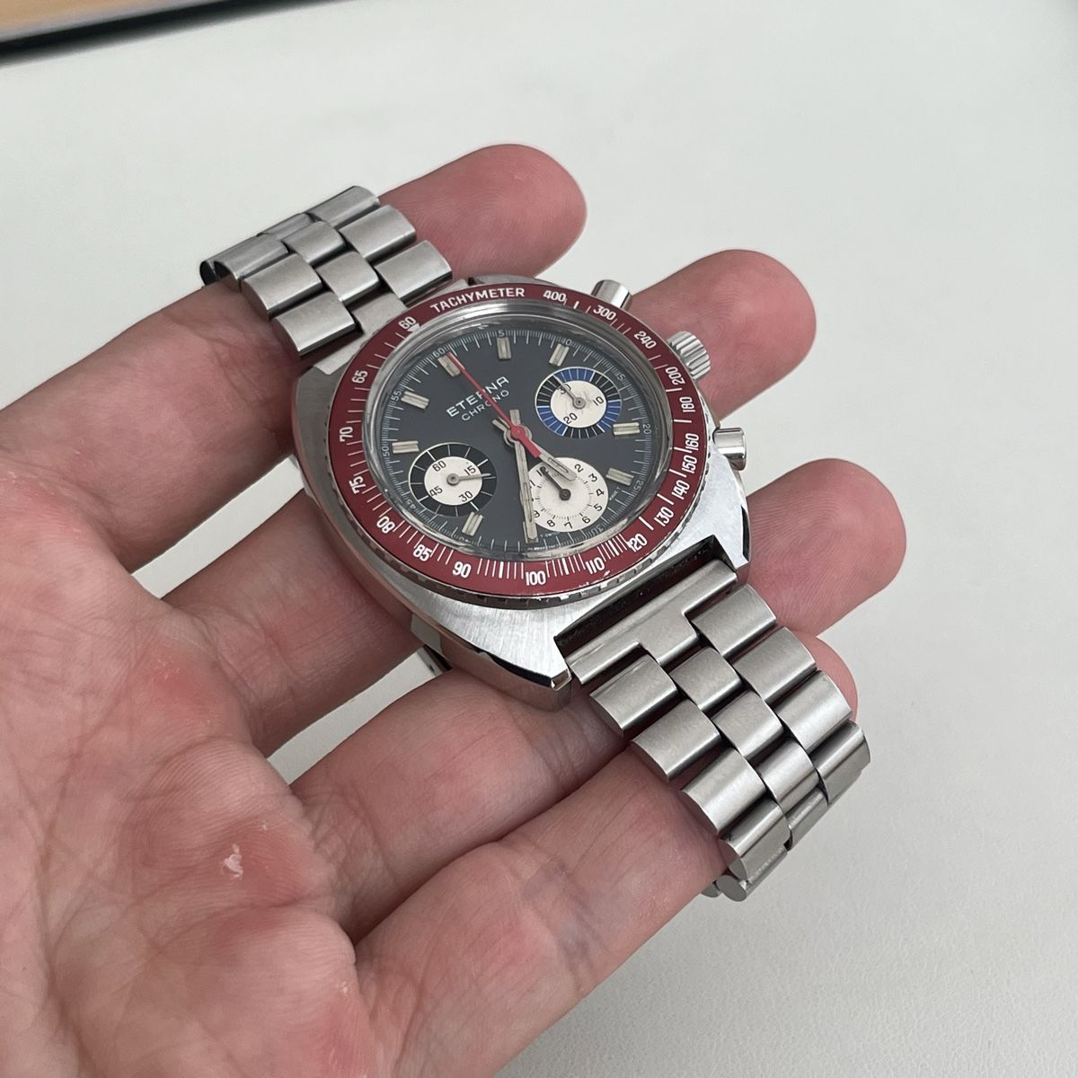 Eterna Orologi: Eterna Chronograph Valjoux 72 – Usato da Winterthur venduto da LaBodega 7