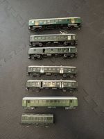 SBB Personenwagen-Set grün, 7-teilig, H0, älteres Modell
