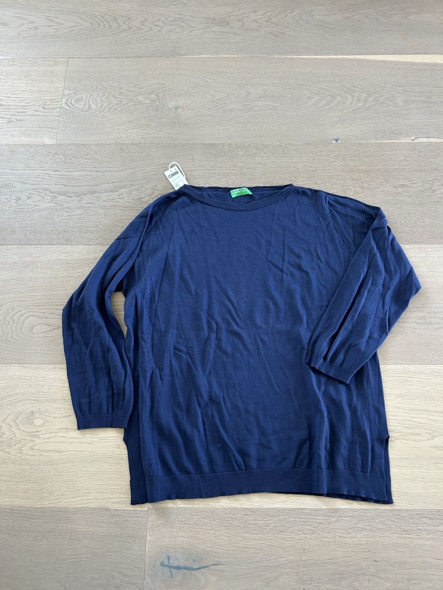 Benetton Maglioni & Felpe: Strick Pullover blau Benetton NEU Gr. M – Nuovo e nell'imballaggio originale da Zug venduto da Gibbi80
