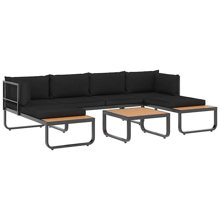 Divani: Gartenlounge / Garten-Ecksofa-Set mit Auflagen Aluminium – Nuovo (secondo la descrizione) da Zürich venduto da Faetze0 3